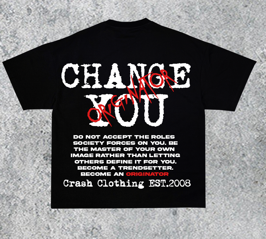 Originator T-shirt Black and Red