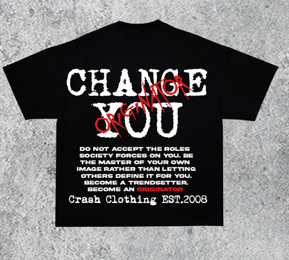 Originator T-shirt Black and Red
